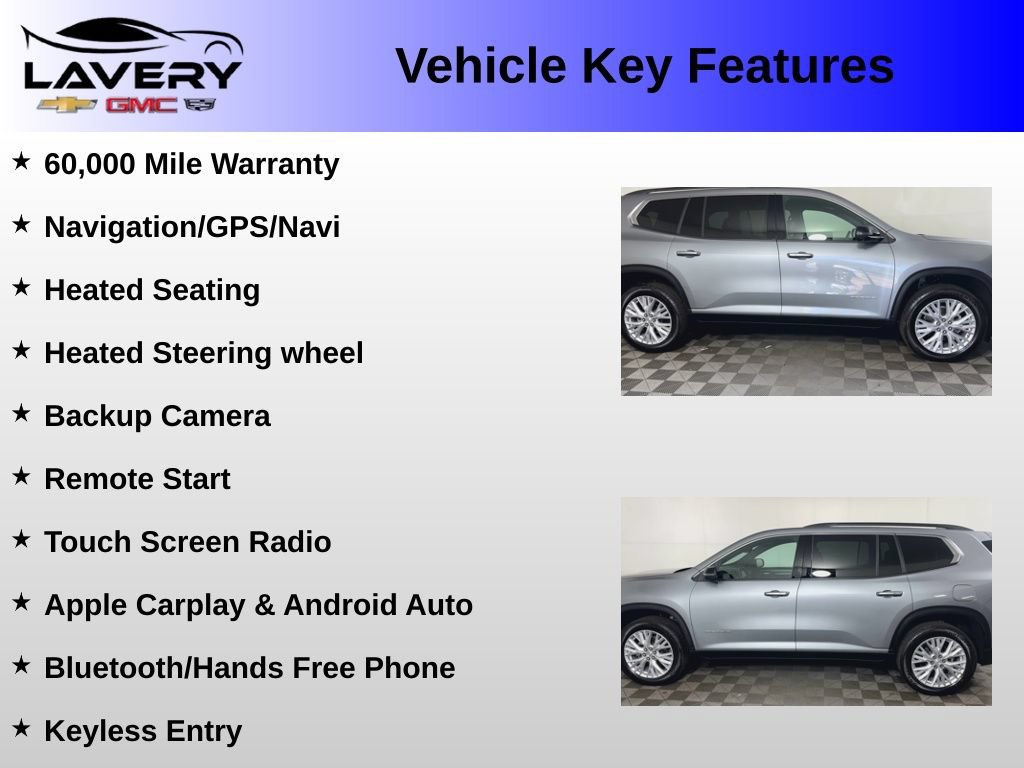 Used 2026 GMC Acadia Elevation w/ Elevation Premium Package FWD image 2