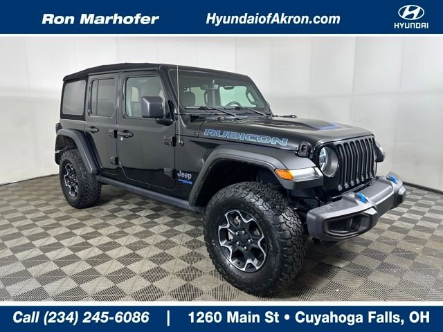 Used 2022 Jeep Wrangler Unlimited Rubicon 4xe image 1