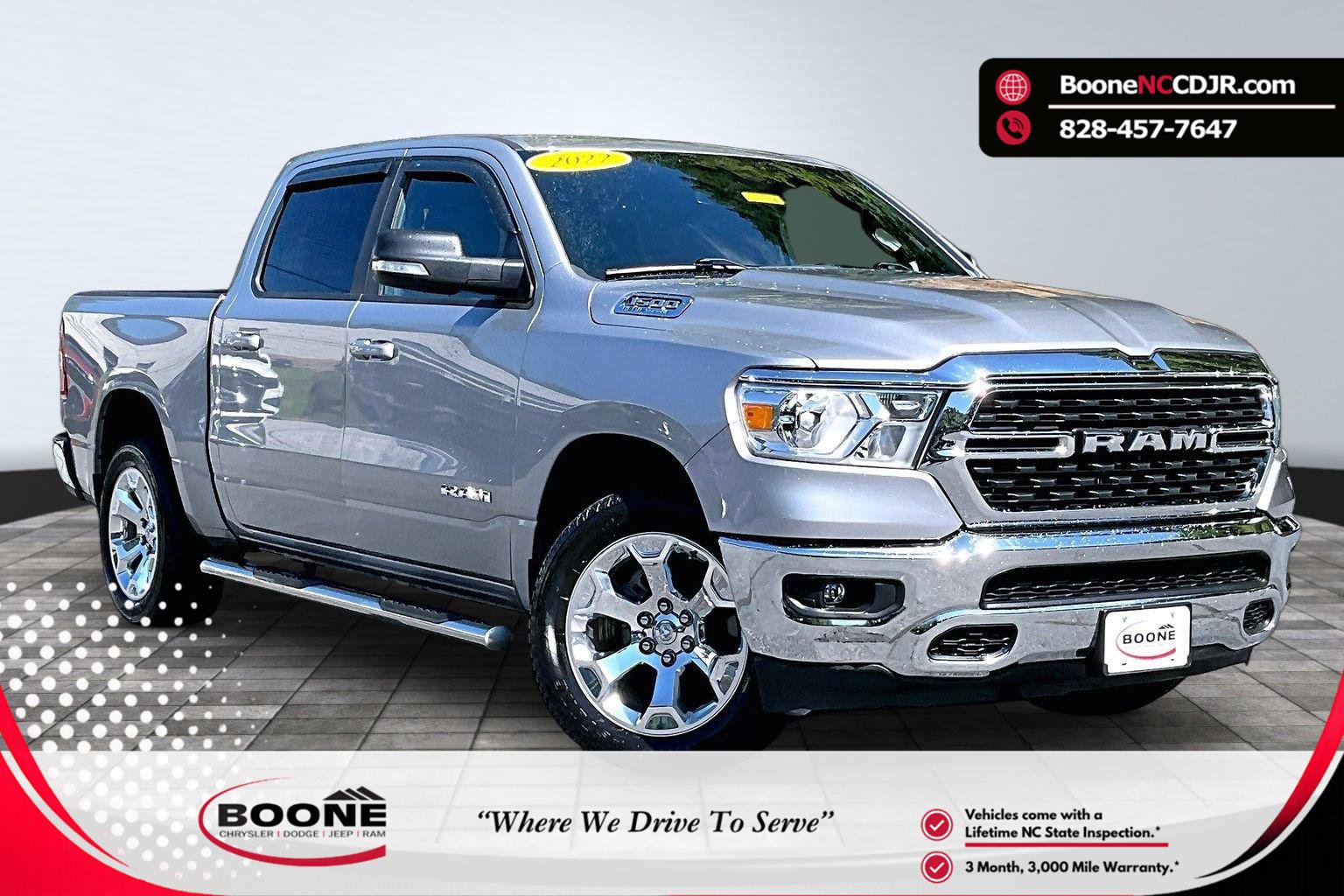 Used 2022 RAM 1500 Big Horn w/ Trailer Tow Group AWD/4WD image 1