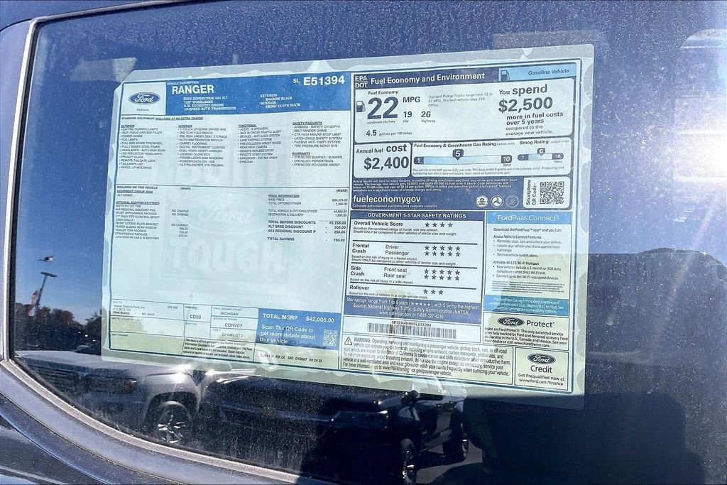 New 2025 Ford Ranger XLT w/ Convenience Package image 14