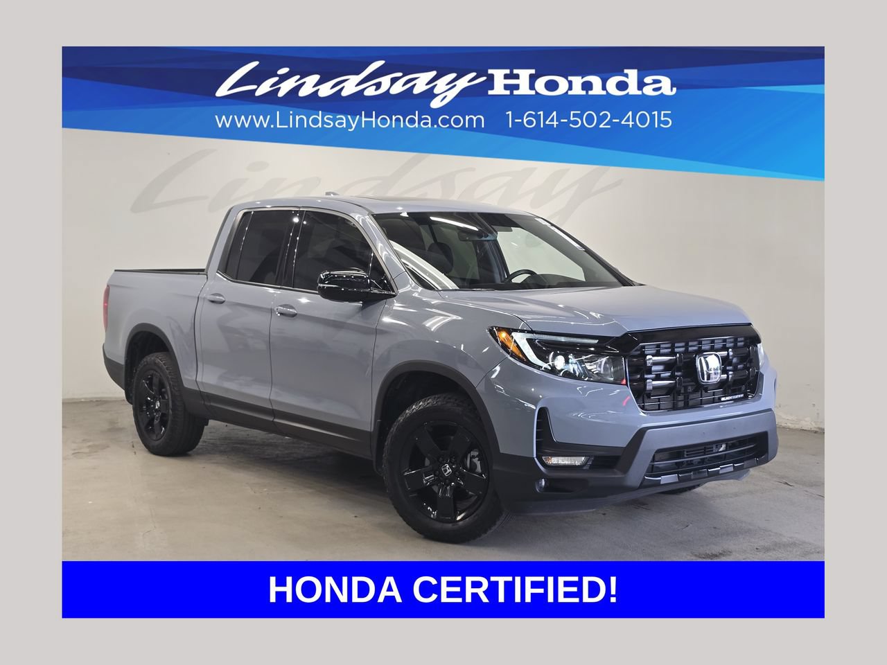 Certified 2025 Honda Ridgeline Black Edition