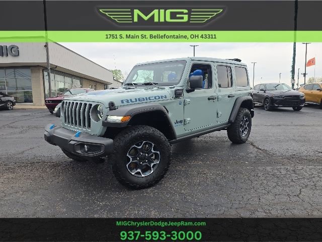 Used 2023 Jeep Wrangler Unlimited Rubicon 4xe w/ Cold Weather Group