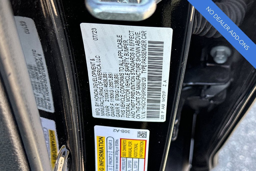 Certified 2023 Honda Accord Sport image 31