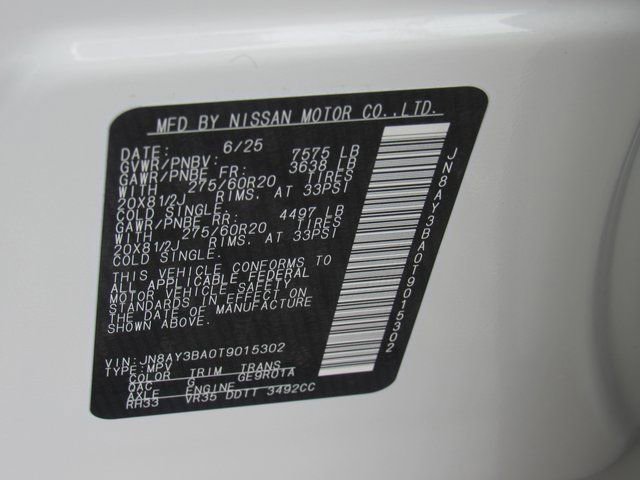 New 2026 Nissan Armada SL w/ Captain's Chari Seat Package image 17