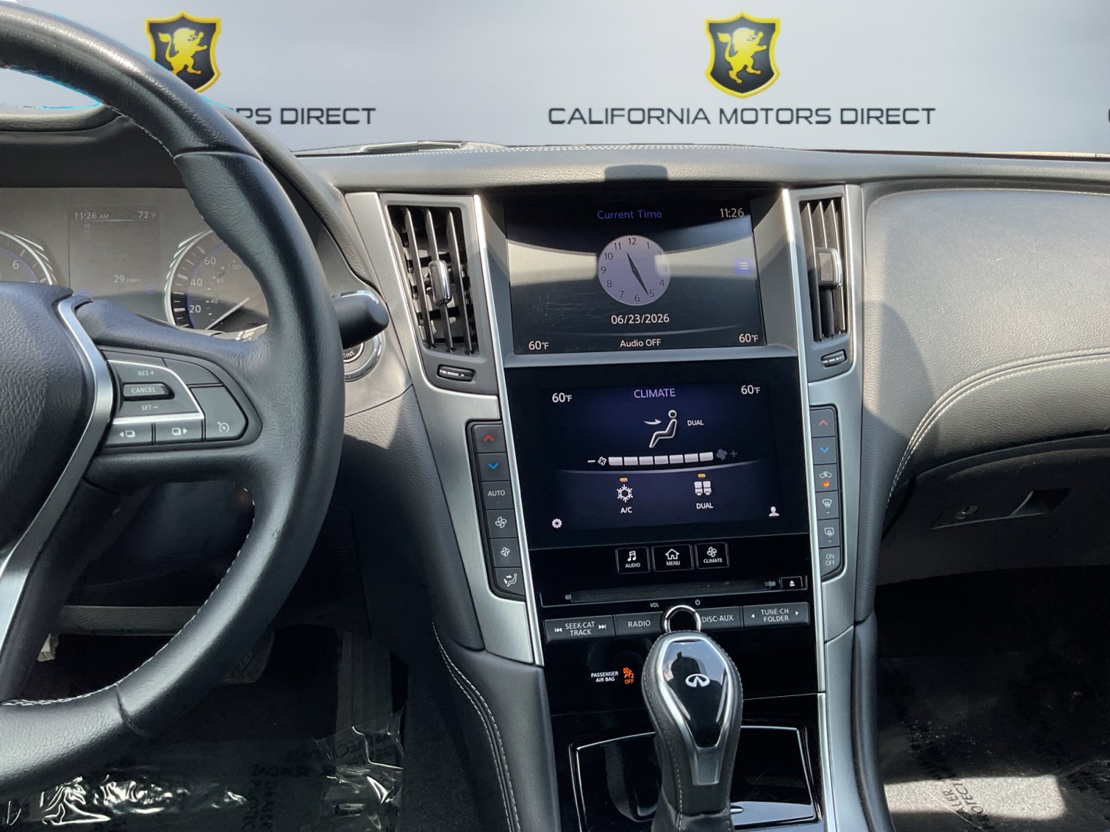 Used 2019 INFINITI Q60 3.0t Luxe w/ Cargo Package RWD image 13