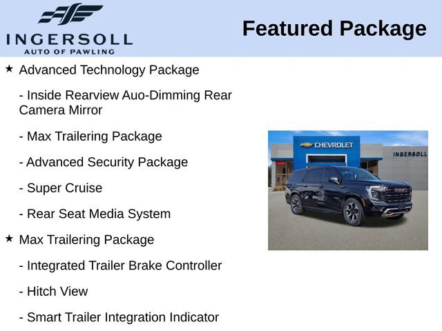 Used 2025 GMC Yukon XL AT4 Ultimate w/ LPO, Floor Liner Package image 15