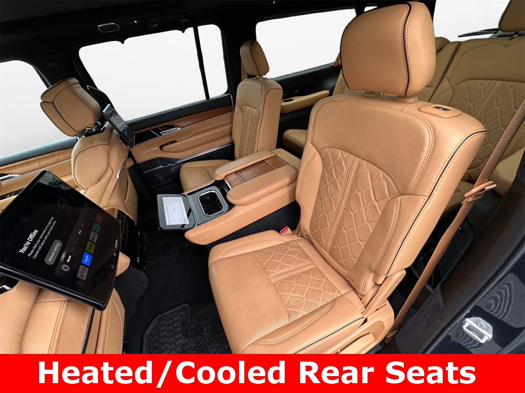 Used 2024 Jeep Grand Wagoneer L Series III w/ Rear Seat Video Group 1 image 6