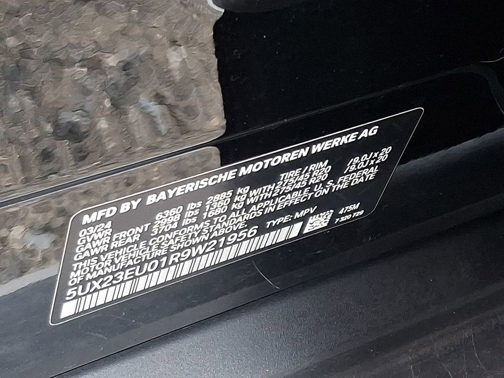 Certified 2024 BMW X5 xDrive40i w/ Premium Package AWD/4WD image 27
