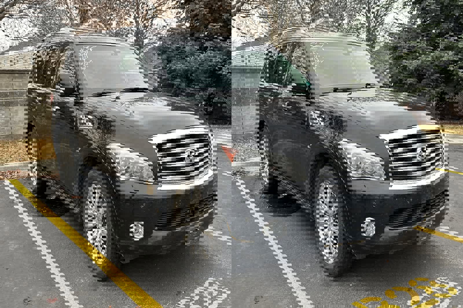 Used 2014 INFINITI QX80 4WD w/ Deluxe Touring Package image 4