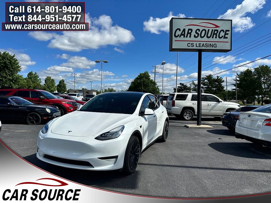 Used 2021 Tesla Model Y Long Range AWD/4WD image 1