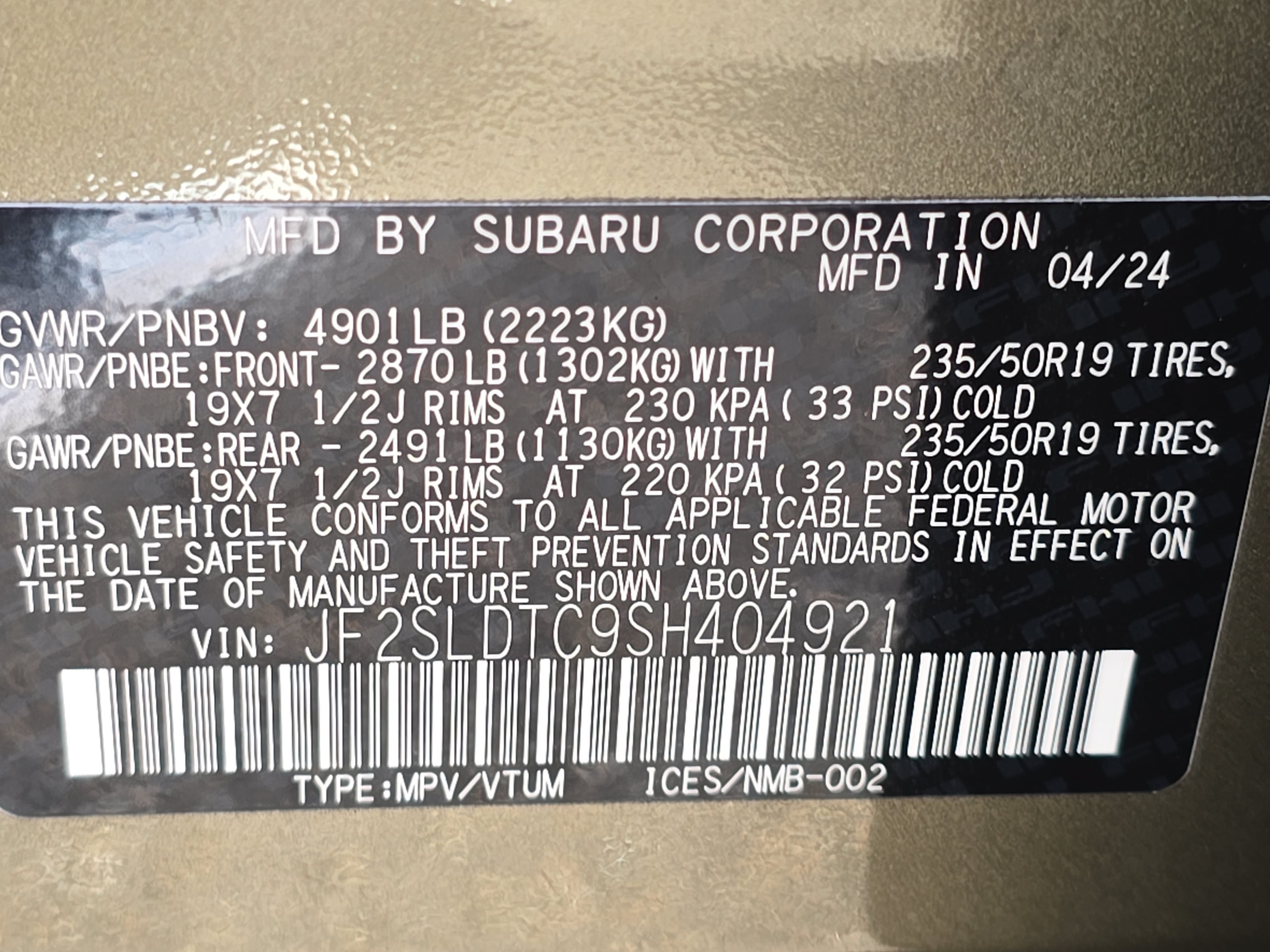 Used 2025 Subaru Forester Touring AWD/4WD image 36