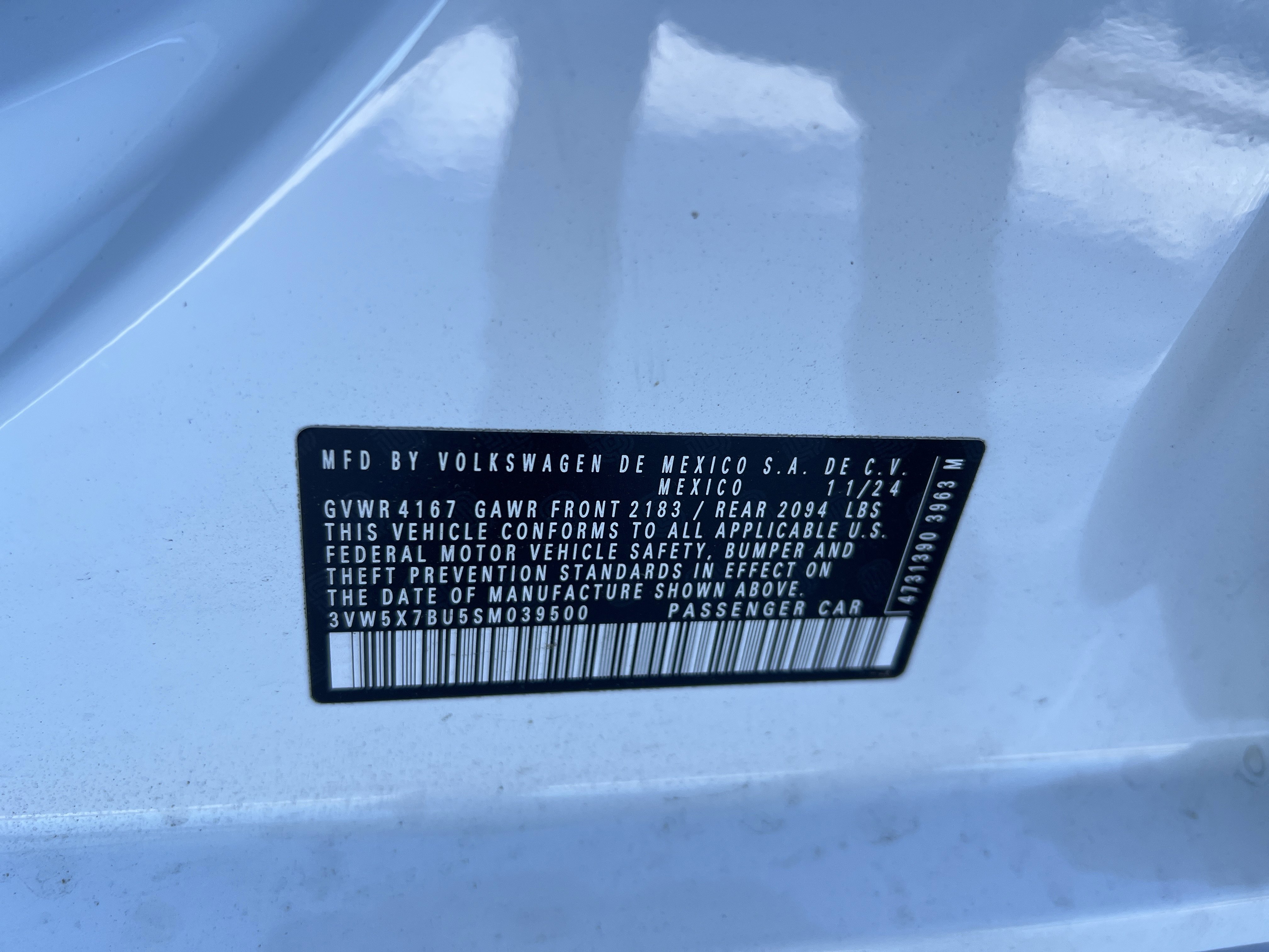 Certified 2025 Volkswagen Jetta S image 30