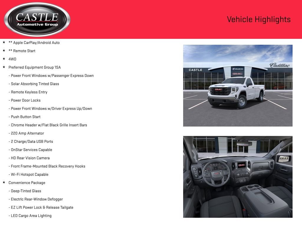 New 2025 GMC Sierra 1500 Pro w/ Pro Value Package image 4