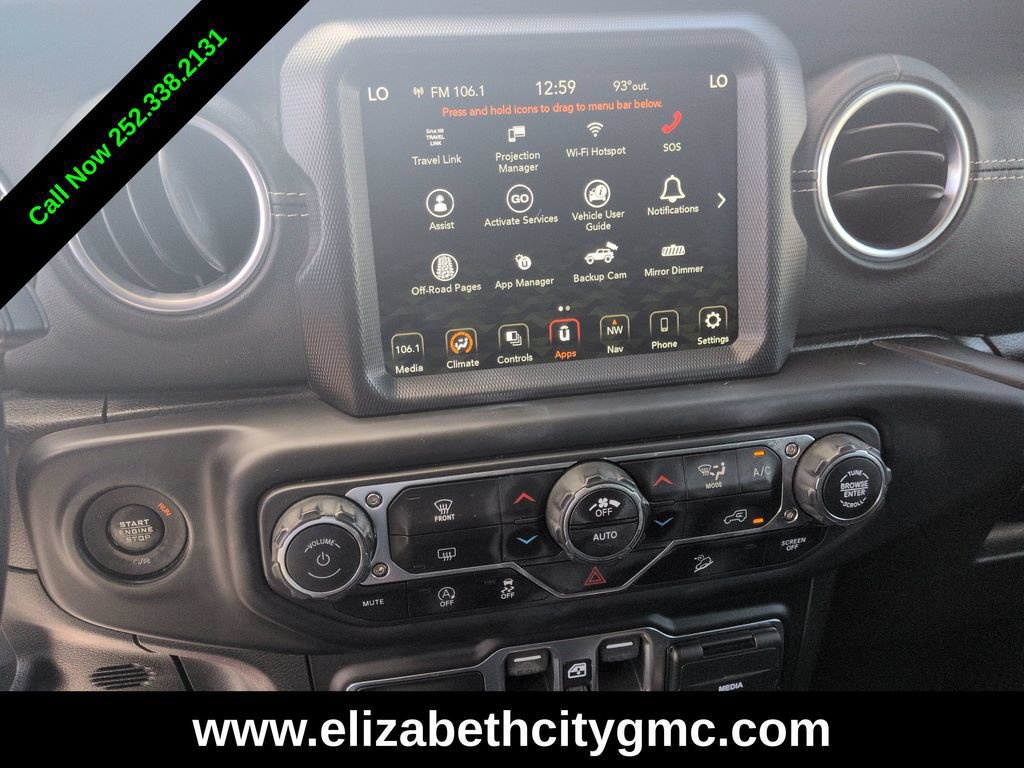 Used 2020 Jeep Wrangler Unlimited Sahara AWD/4WD image 11