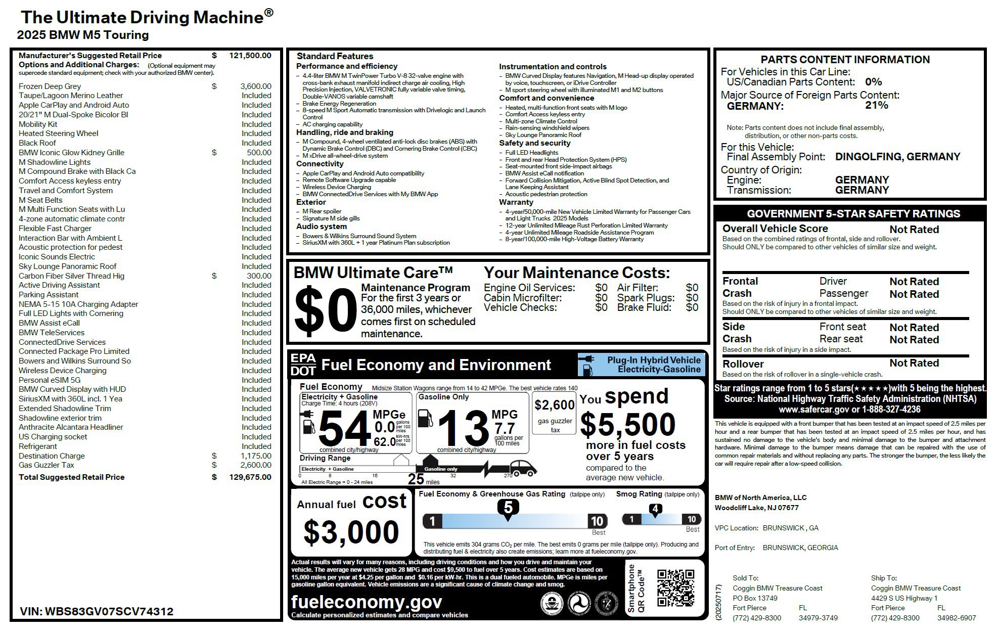 Used 2025 BMW M5 Touring image 31