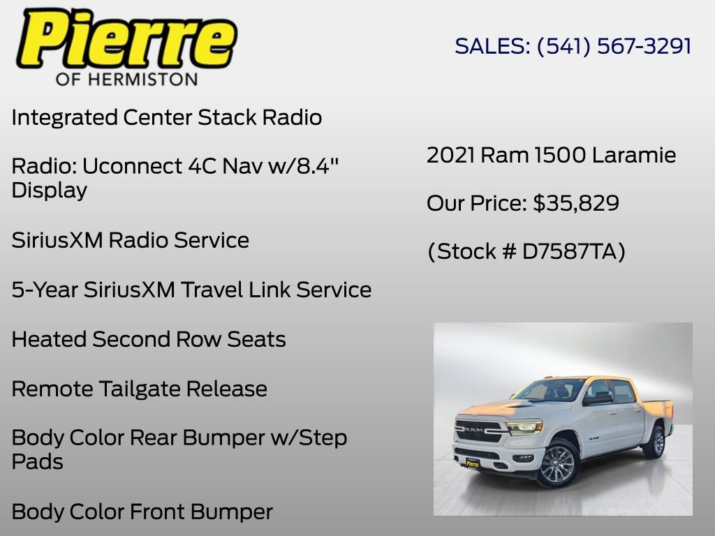 Used 2021 RAM 1500 Laramie image 14
