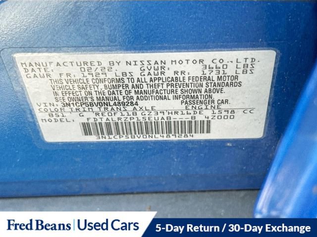 Used 2022 Nissan Kicks S w/ Interior Electronics Package FWD image 35