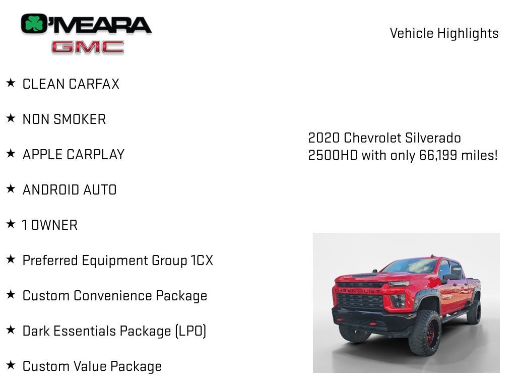 Used 2020 Chevrolet Silverado 2500 Custom w/ Custom Value Package image 8