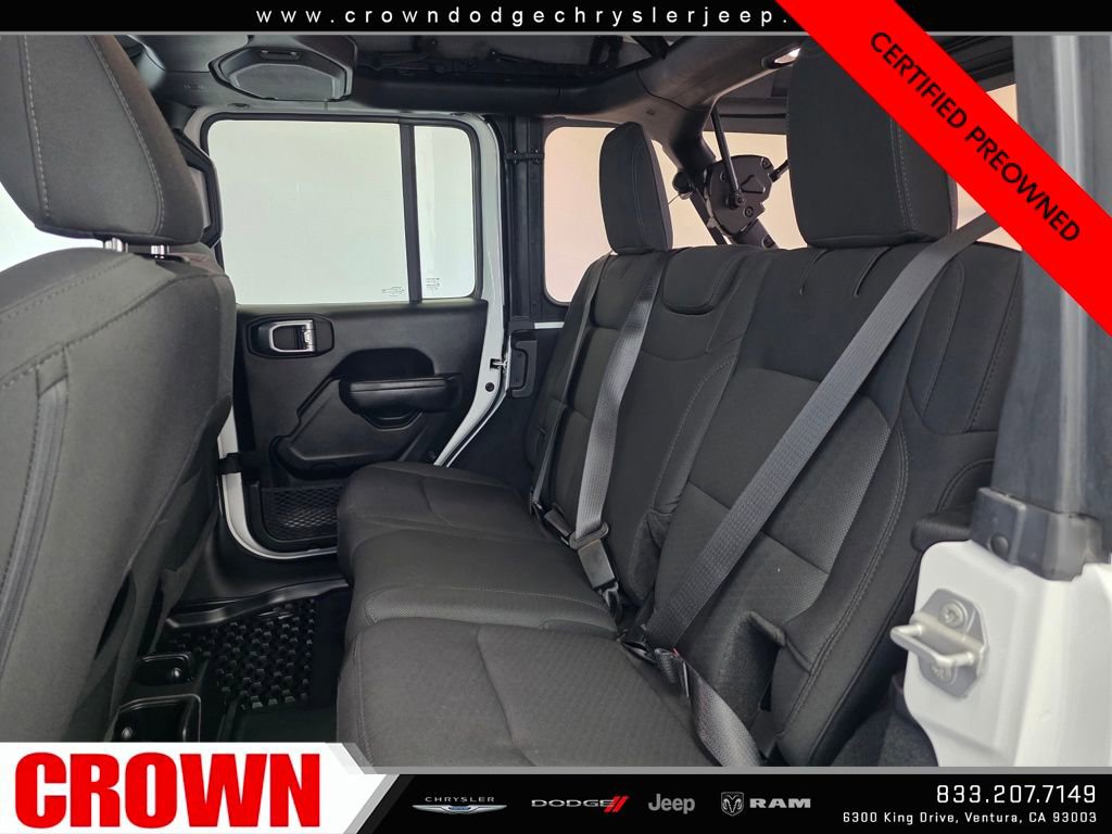 Certified 2022 Jeep Wrangler Unlimited Sport image 21