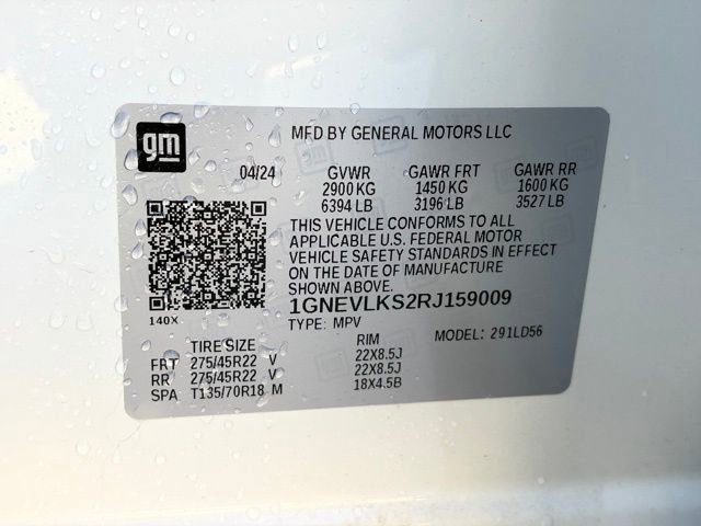 Used 2024 Chevrolet Traverse RS image 38