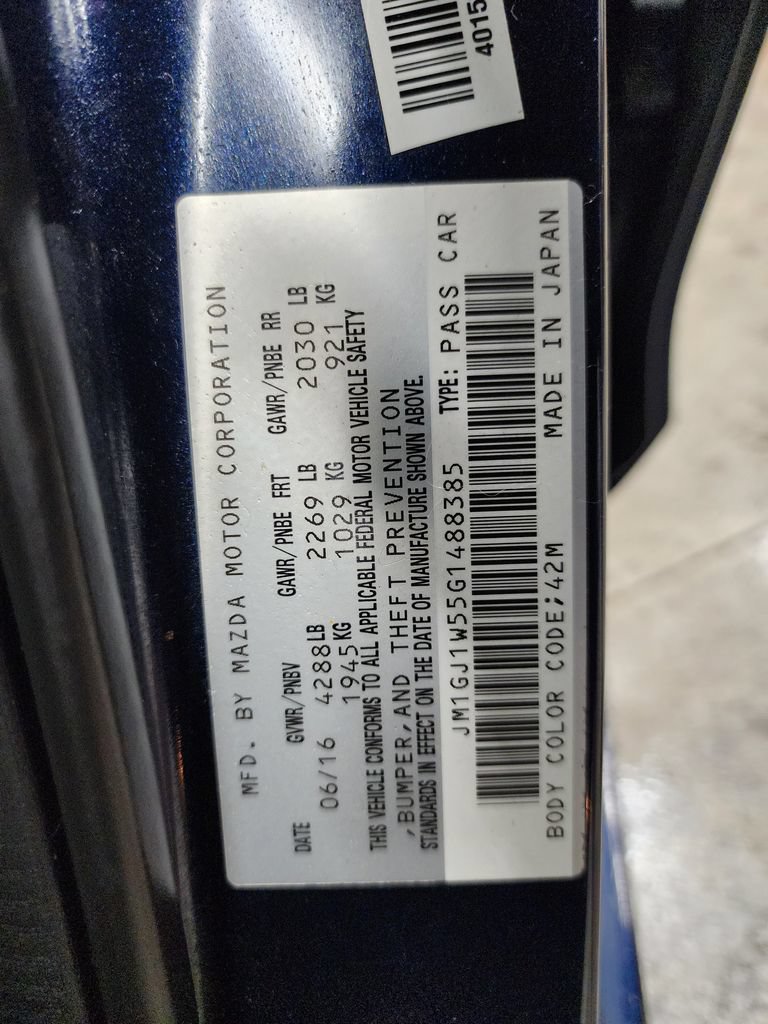 Used 2016 MAZDA MAZDA6 Grand Touring FWD image 42