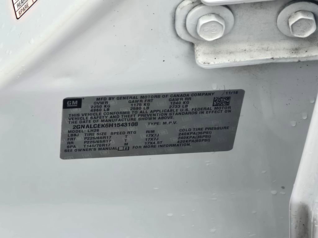 Used 2017 Chevrolet Equinox LT w/ Convenience Package image 60