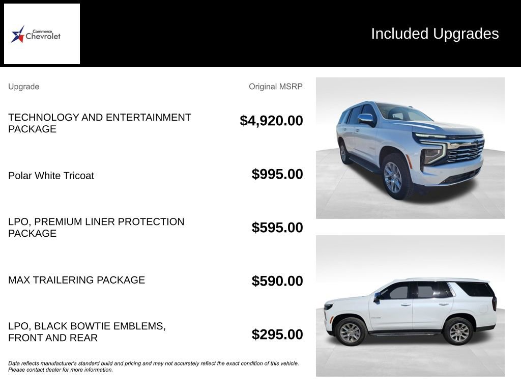 Used 2026 Chevrolet Tahoe Premier AWD/4WD image 13