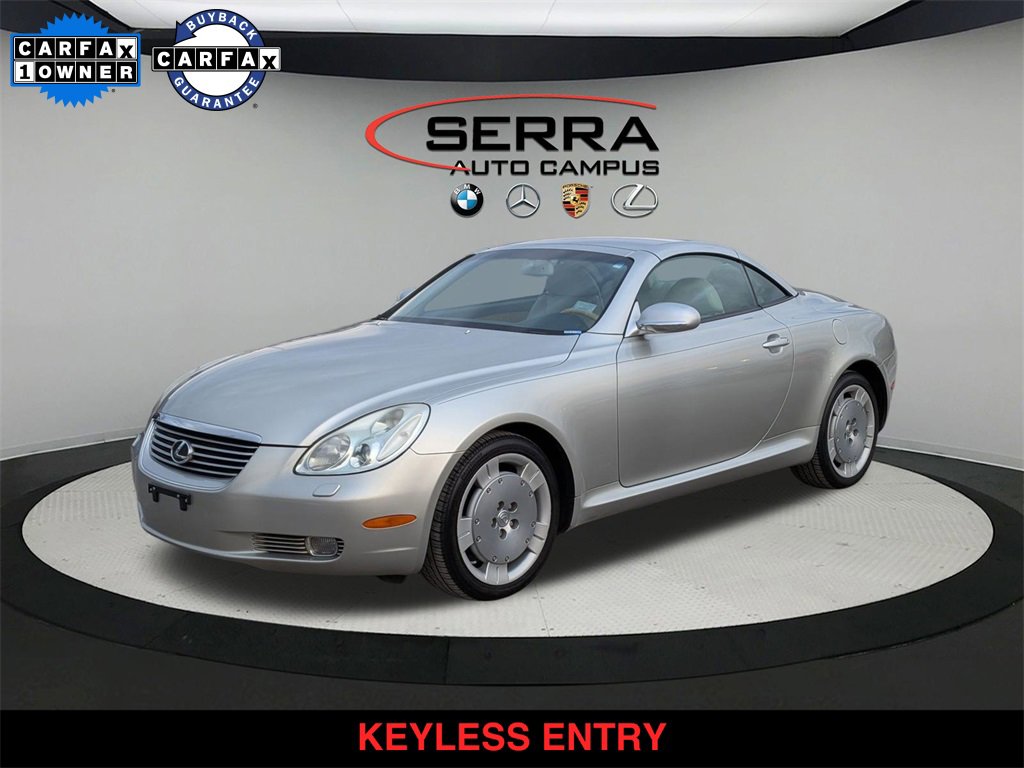 Used 2002 Lexus SC 430 Convertible