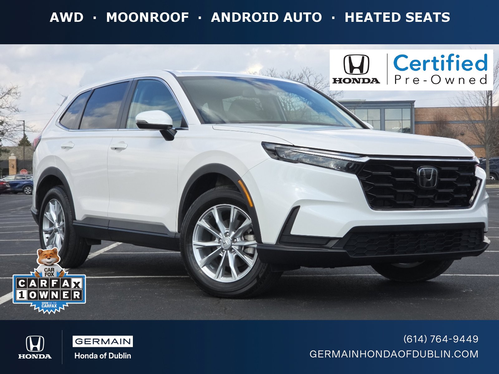 Certified 2025 Honda CR-V EX