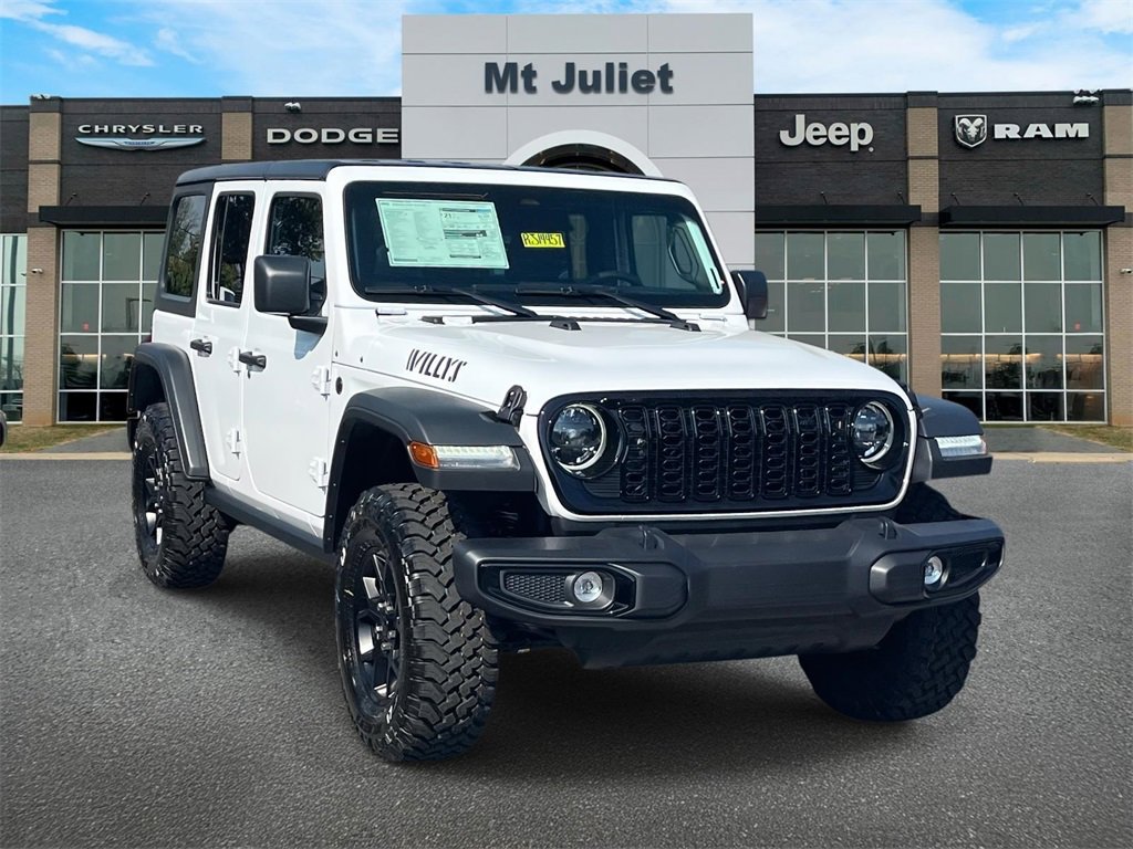 New 2025 Jeep Wrangler Willys