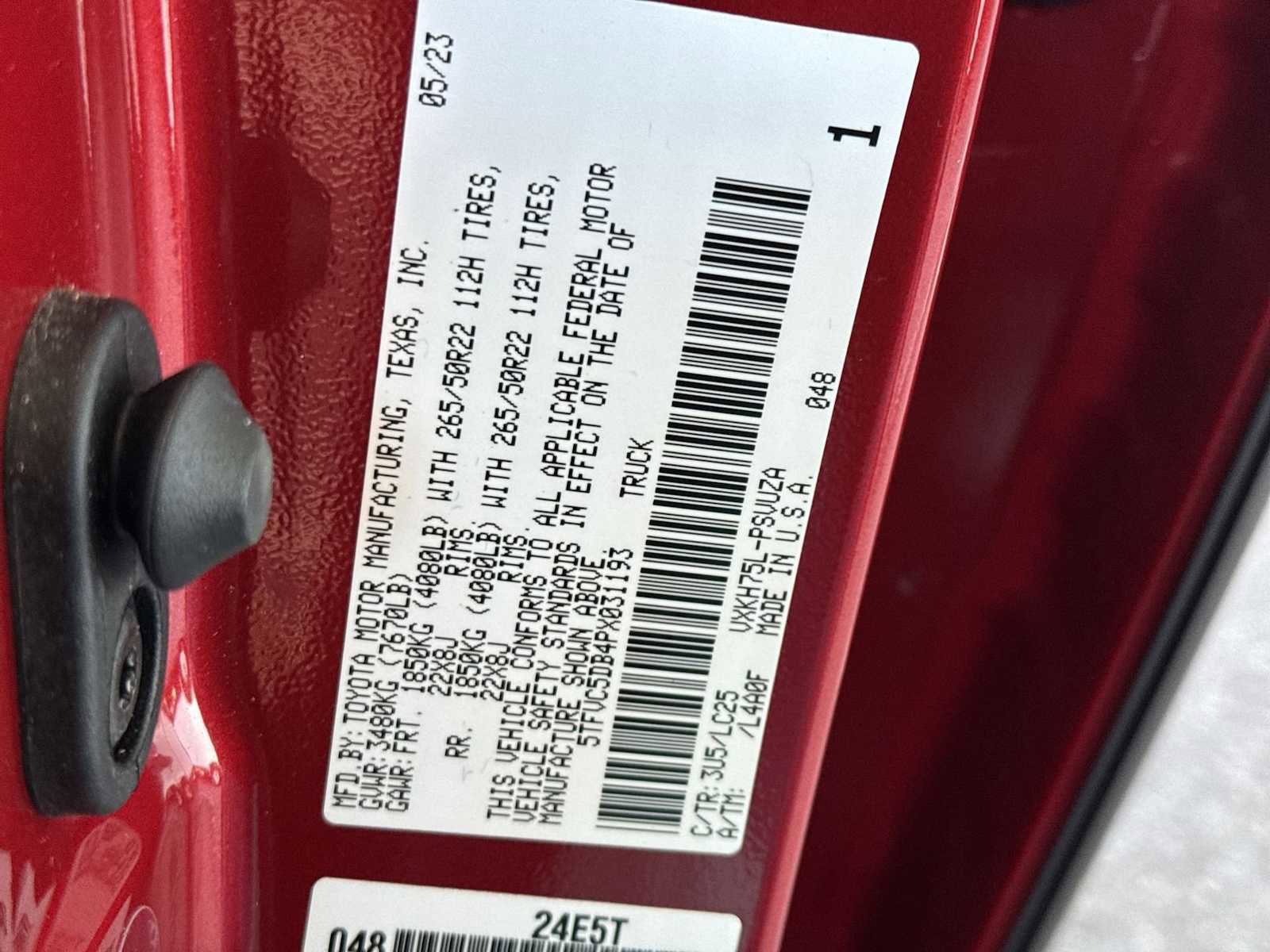 Used 2023 Toyota Tundra Capstone image 37