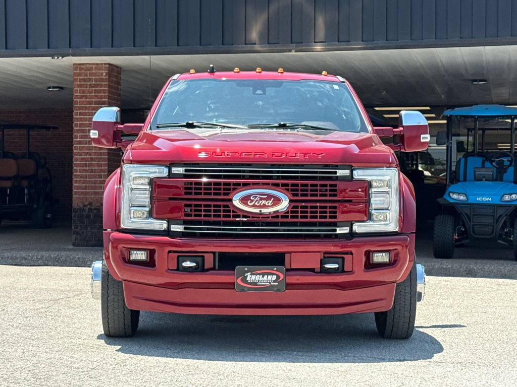 Used 2019 Ford F450 Platinum w/ Platinum Ultimate Package AWD/4WD image 2
