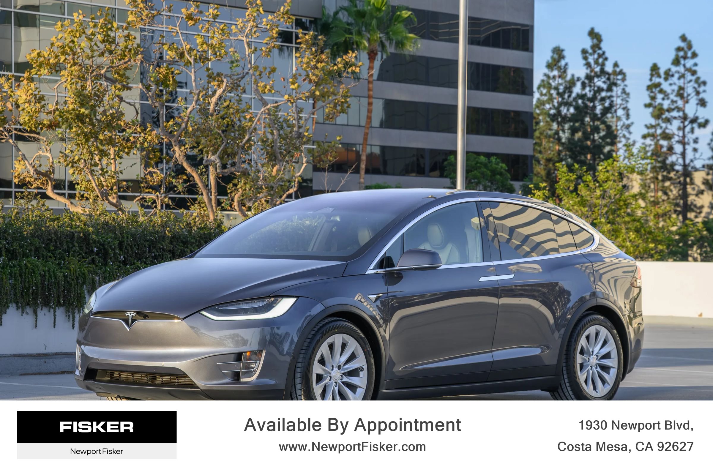 Used 2021 Tesla Model X Long Range AWD/4WD image 2