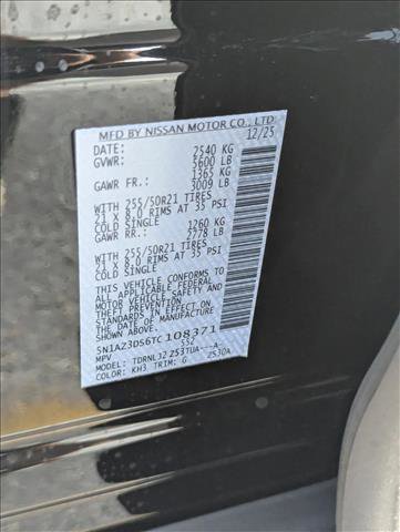 New 2026 Nissan Murano Platinum image 16