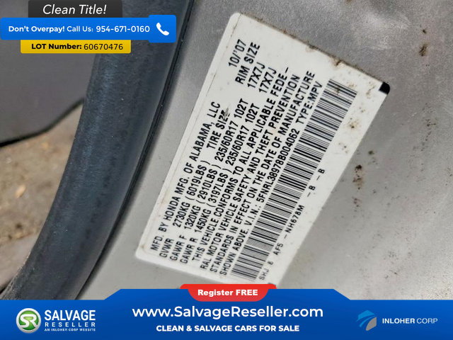 Used 2008 Honda Odyssey Touring image 17