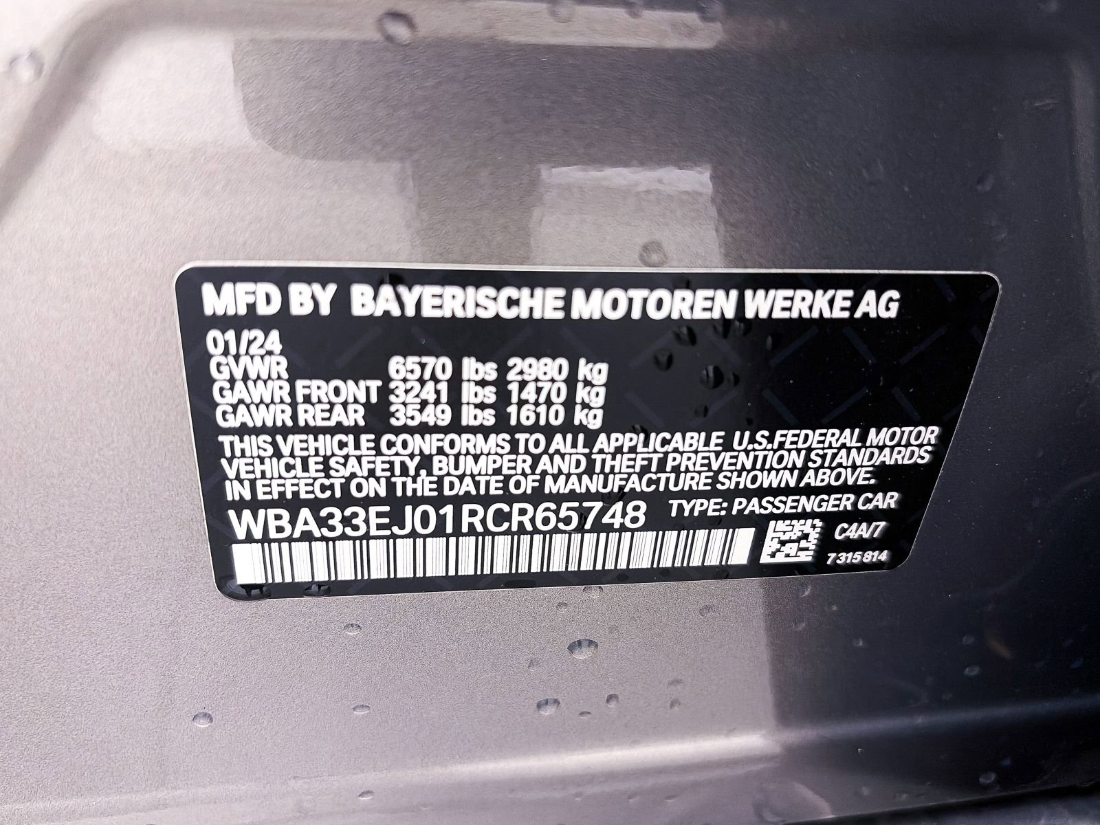 Used 2024 BMW 760i xDrive AWD/4WD image 49