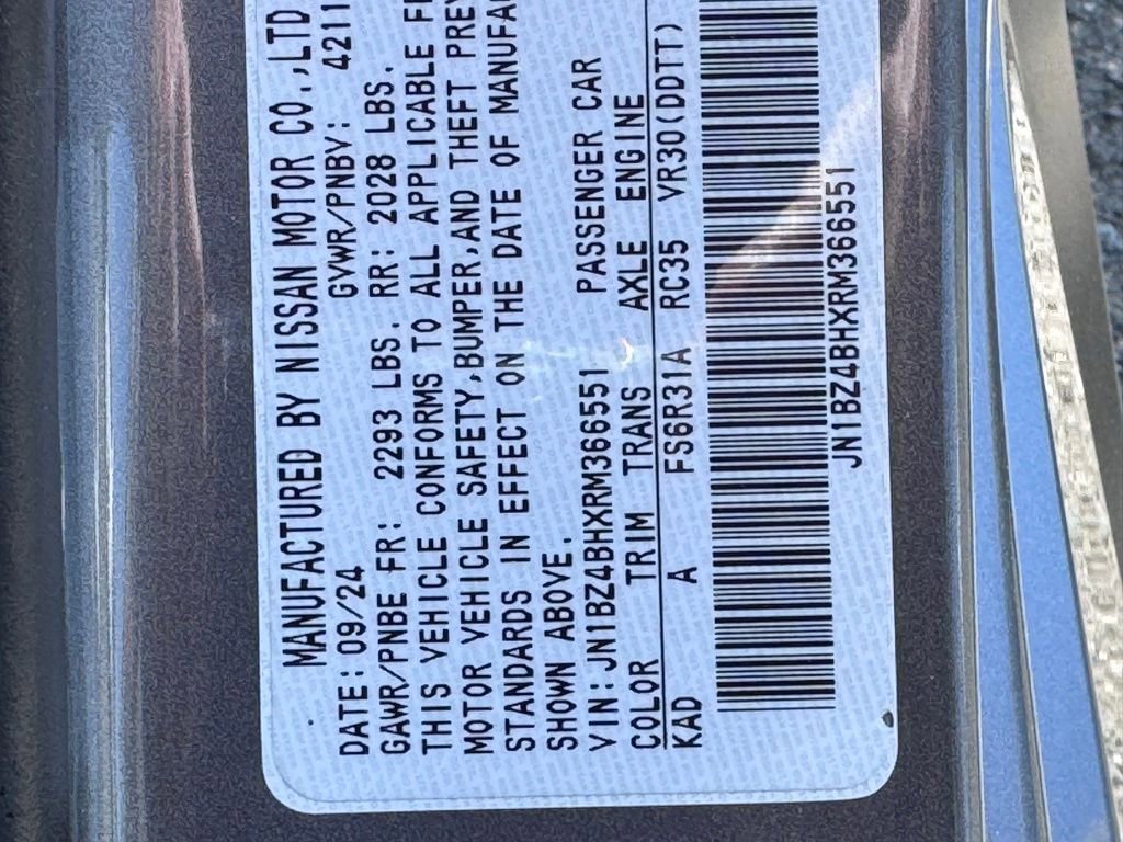 Used 2024 Nissan Z Performance w/ Floor Mat Package image 42