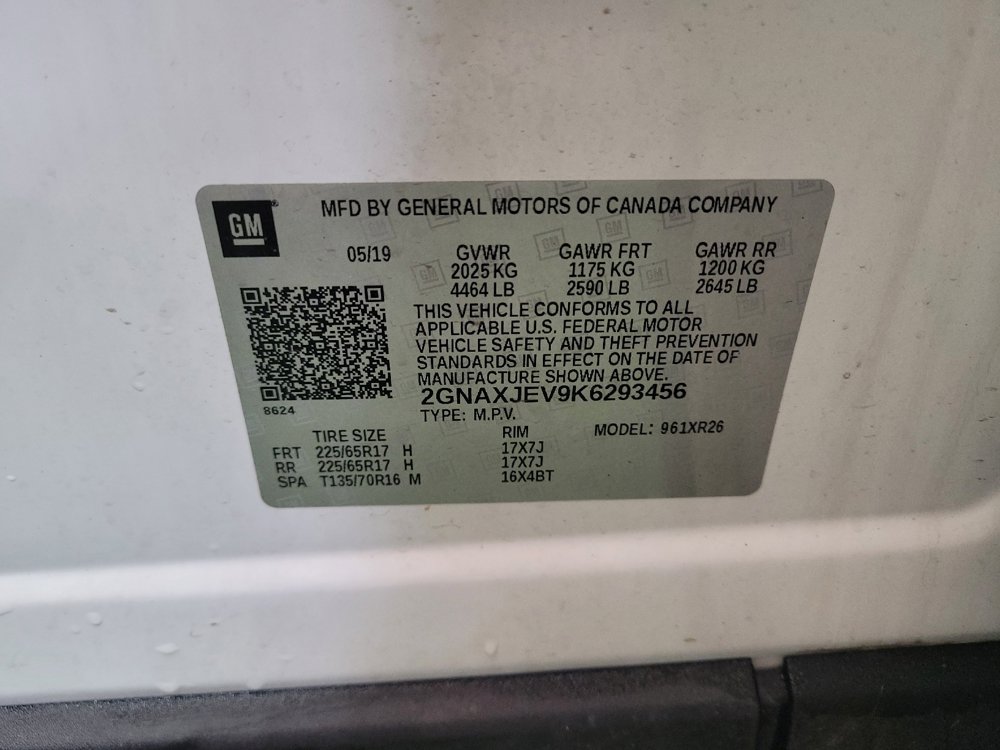 Used 2019 Chevrolet Equinox LT w/ Driver Convenience Package FWD image 33