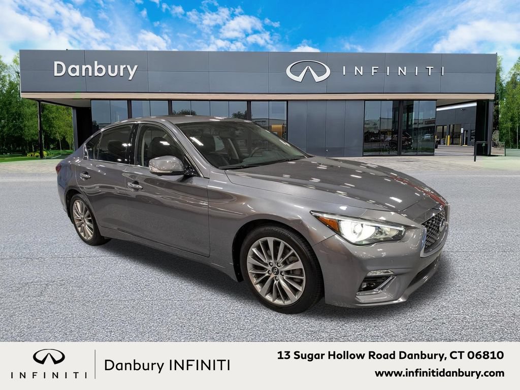 Used 2023 INFINITI Q50 Luxe w/ Cargo Package AWD/4WD image 1