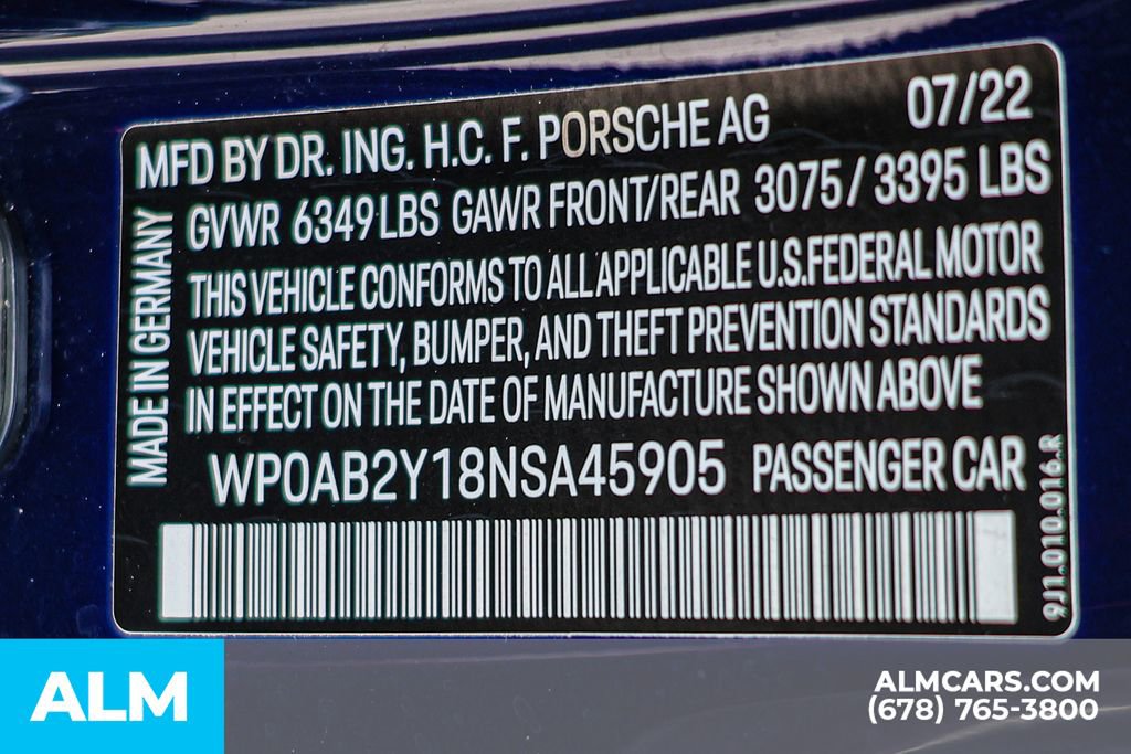Used 2022 Porsche Taycan 4S image 60