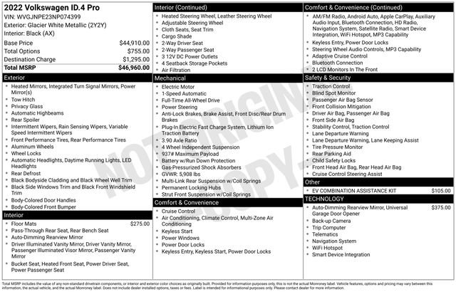 Certified 2022 Volkswagen ID.4 Pro image 25