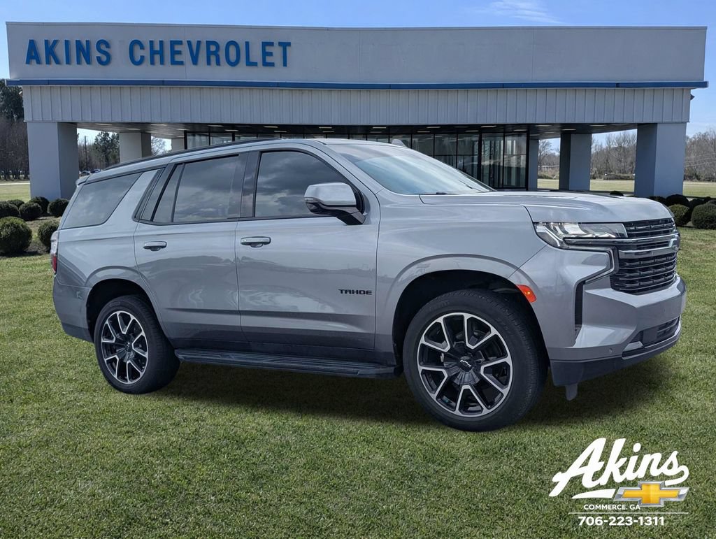 Used 2022 Chevrolet Tahoe RST w/ Luxury Package RWD image 1