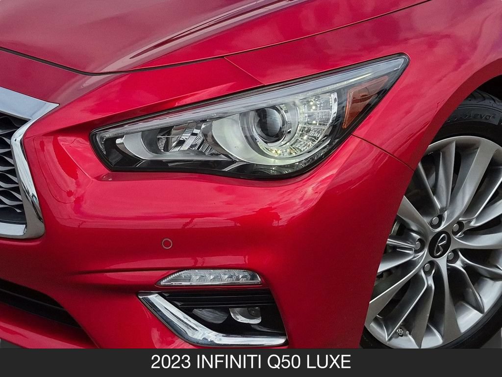 Used 2023 INFINITI Q50 Luxe w/ Cargo Package RWD image 10