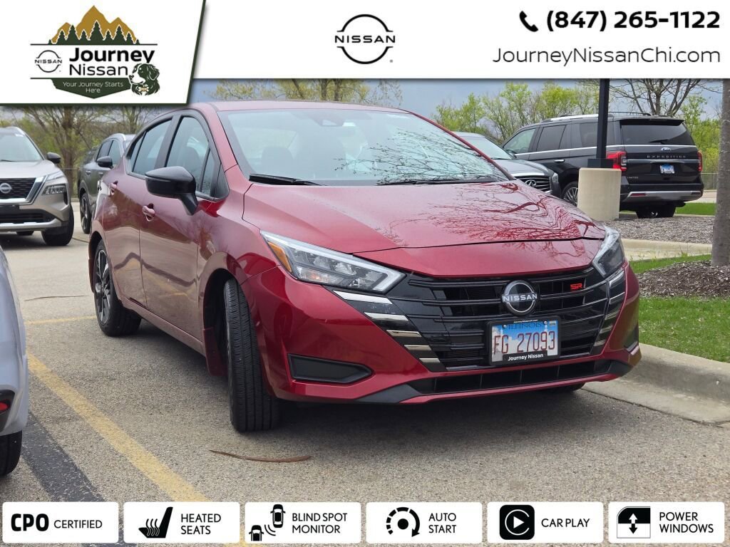 Used 2025 Nissan Versa SR w/ Trunk Package