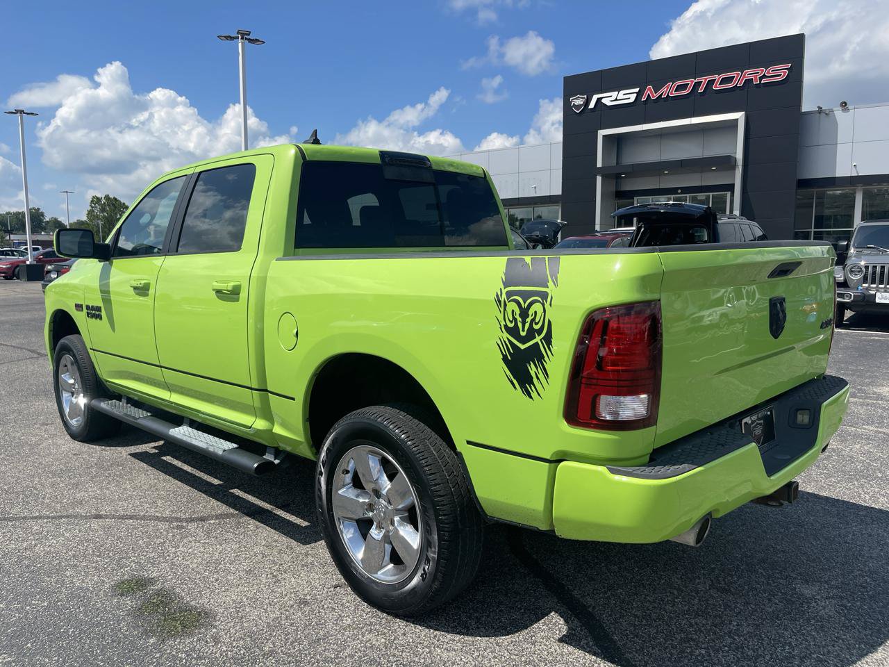 Used 2017 RAM 1500 Sport w/ Sublime Green Sport Package AWD/4WD image 3