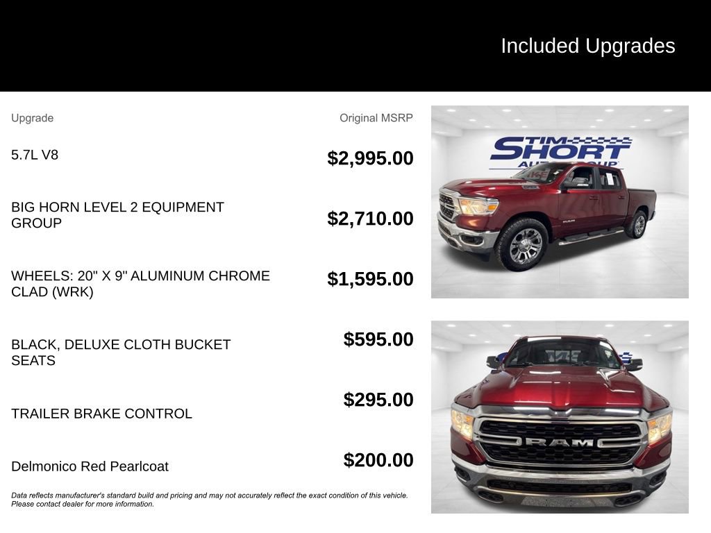 Used 2022 RAM 1500 Big Horn video 2