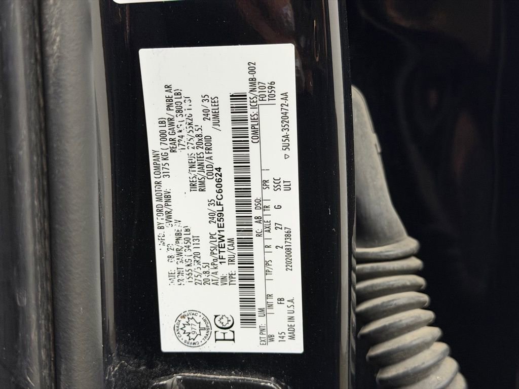 Used 2020 Ford F150 XLT w/ Equipment Group 302A Luxury image 32