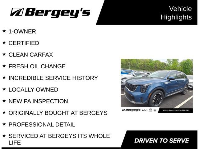 Certified 2025 Kia Sorento EX w/ EX Panoramic Sunroof Package AWD/4WD image 4