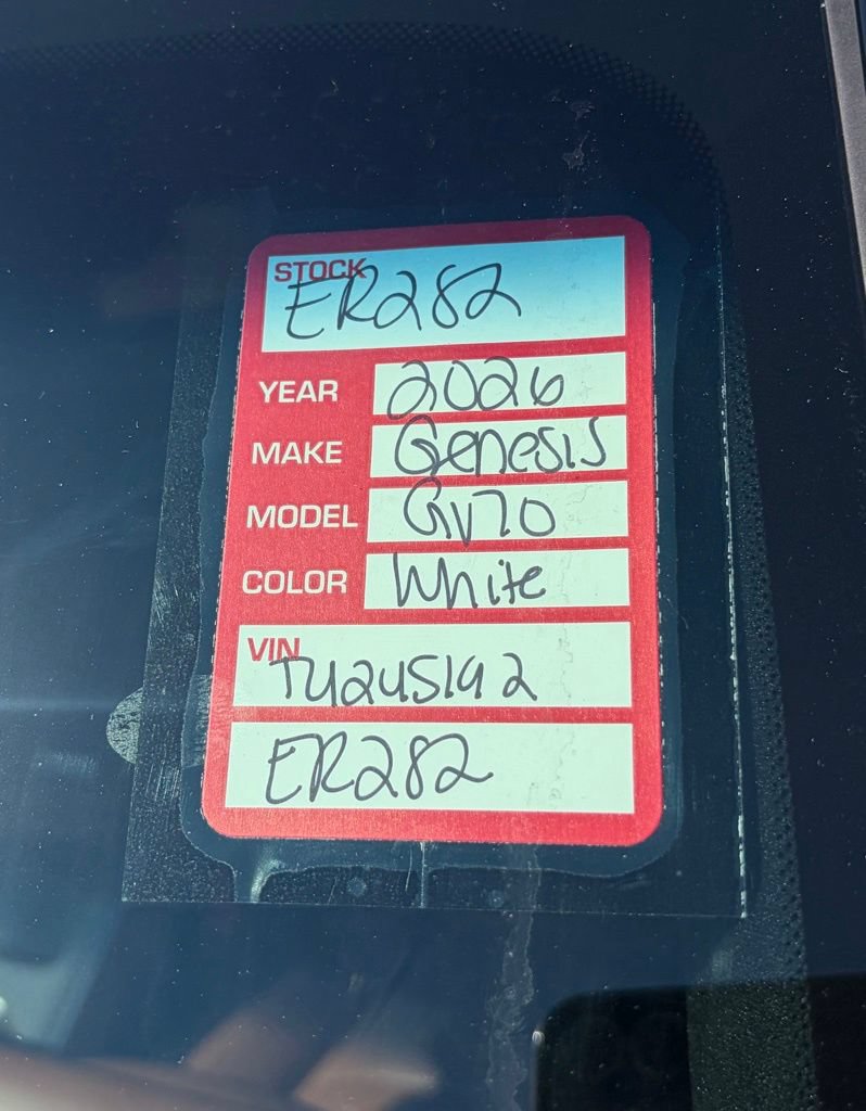 Certified 2026 Genesis GV70 2.5T Advanced AWD/4WD image 25