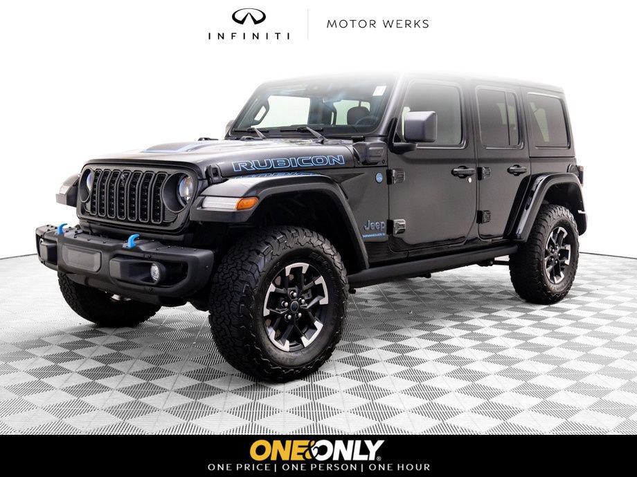 Used 2024 Jeep Wrangler Unlimited Rubicon 4xe image 1